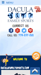 Mobile Screenshot of daculafamilysports.com